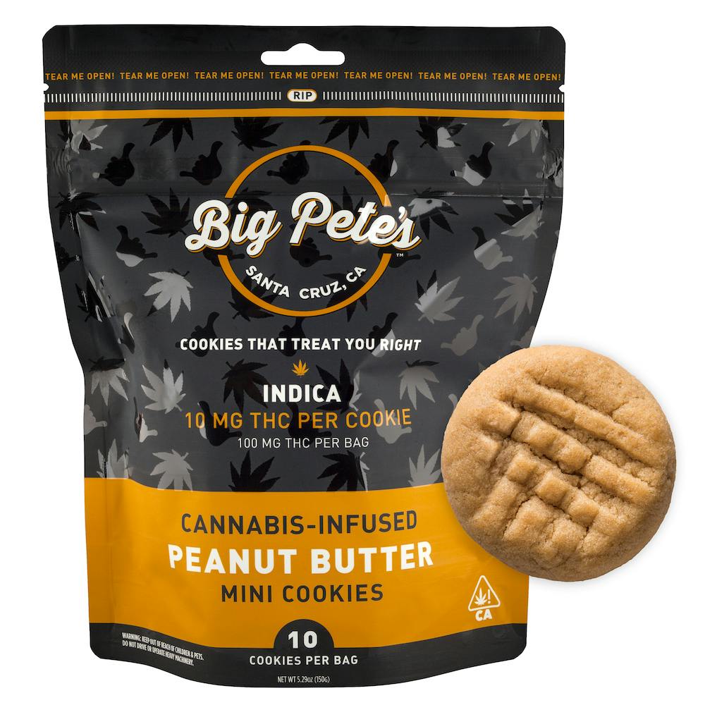 Big Pete's — PEANUT BUTTER 100MG 10PK COOKIES
