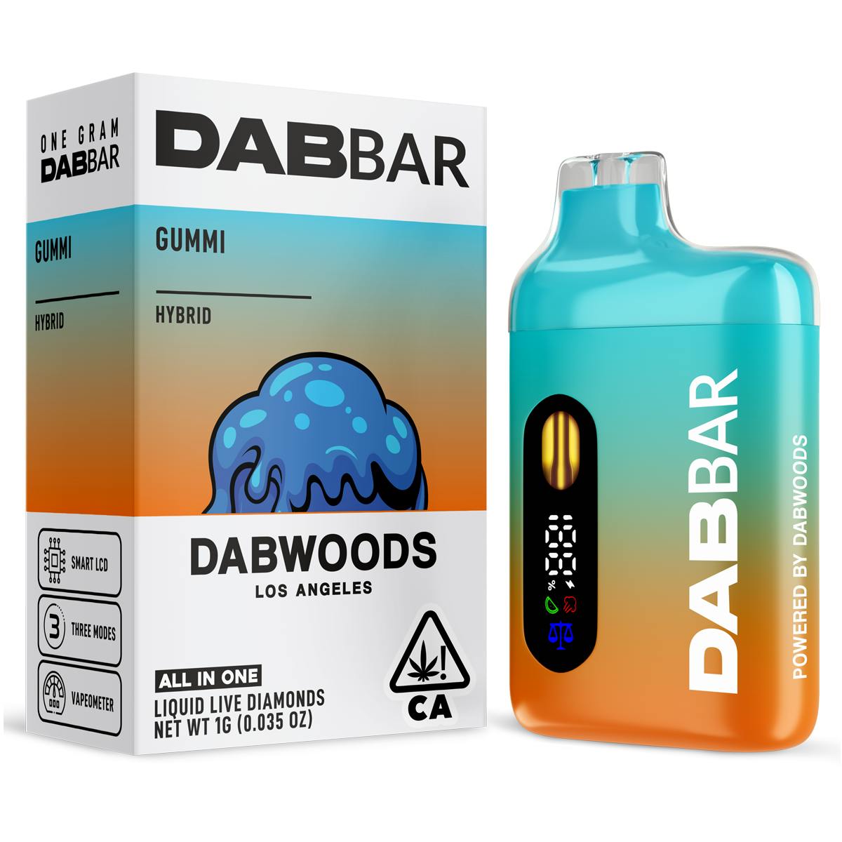 Dabwoods — GUMMI 1G LIQUID DIAMONDS DISPOSABLE