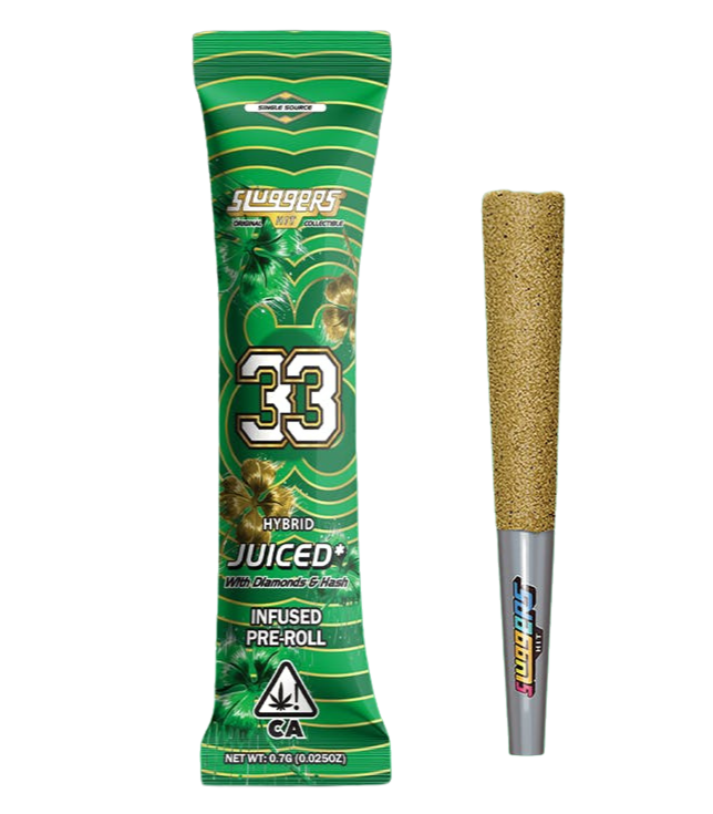 Sluggers: 33 (H) .7G INFUSED PREROLL
