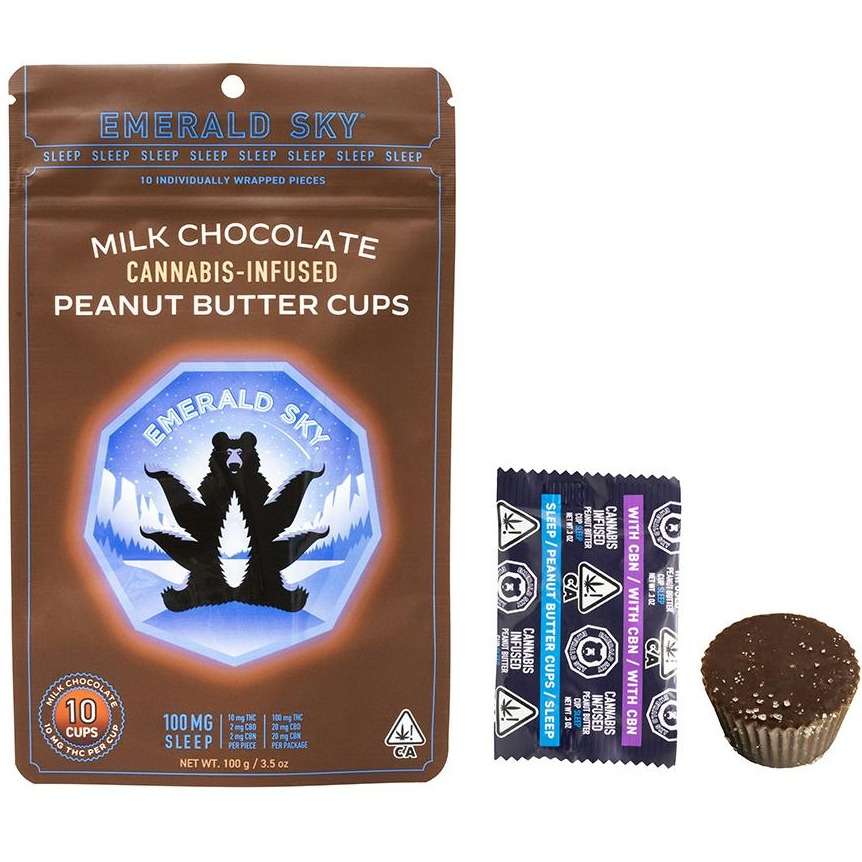 Emerald Sky — PEANUT BUTTER CUPS CBN 10:2:2 10PK
