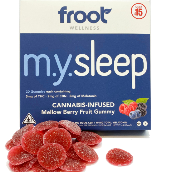 Froot — MELLOW BERRY THC/CBN 2:1 GUMMIES