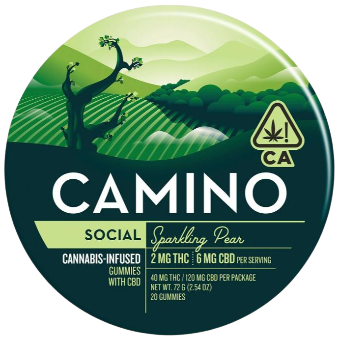 KIVA CAMINO GUMMIES — Sparkling Pear /