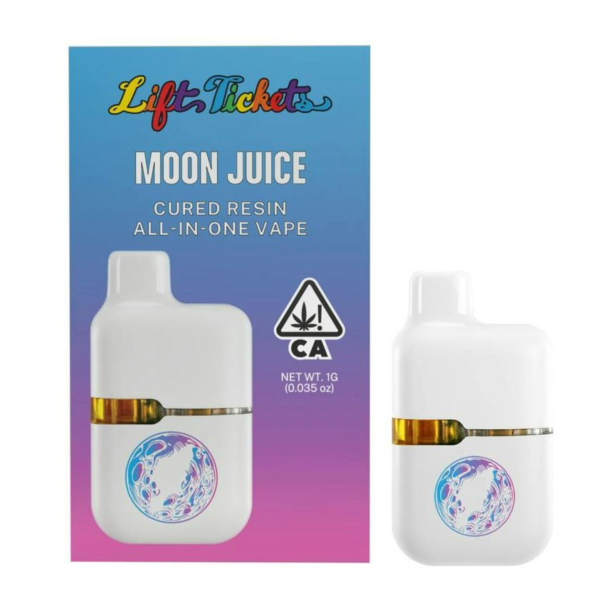 Lift Tickets — MEGA WELLNESS OG 1G CURED RESIN DISPOSABLE