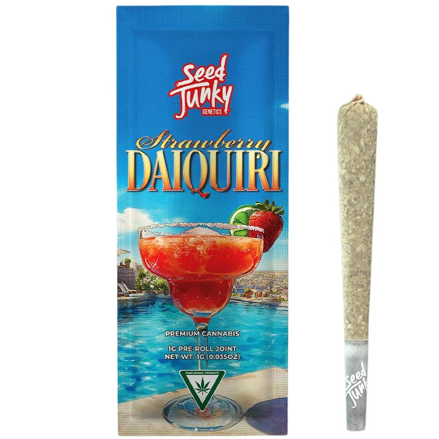 SEED JUNKY — STRAWBERRY DAIQUIRI 1G PREROLL