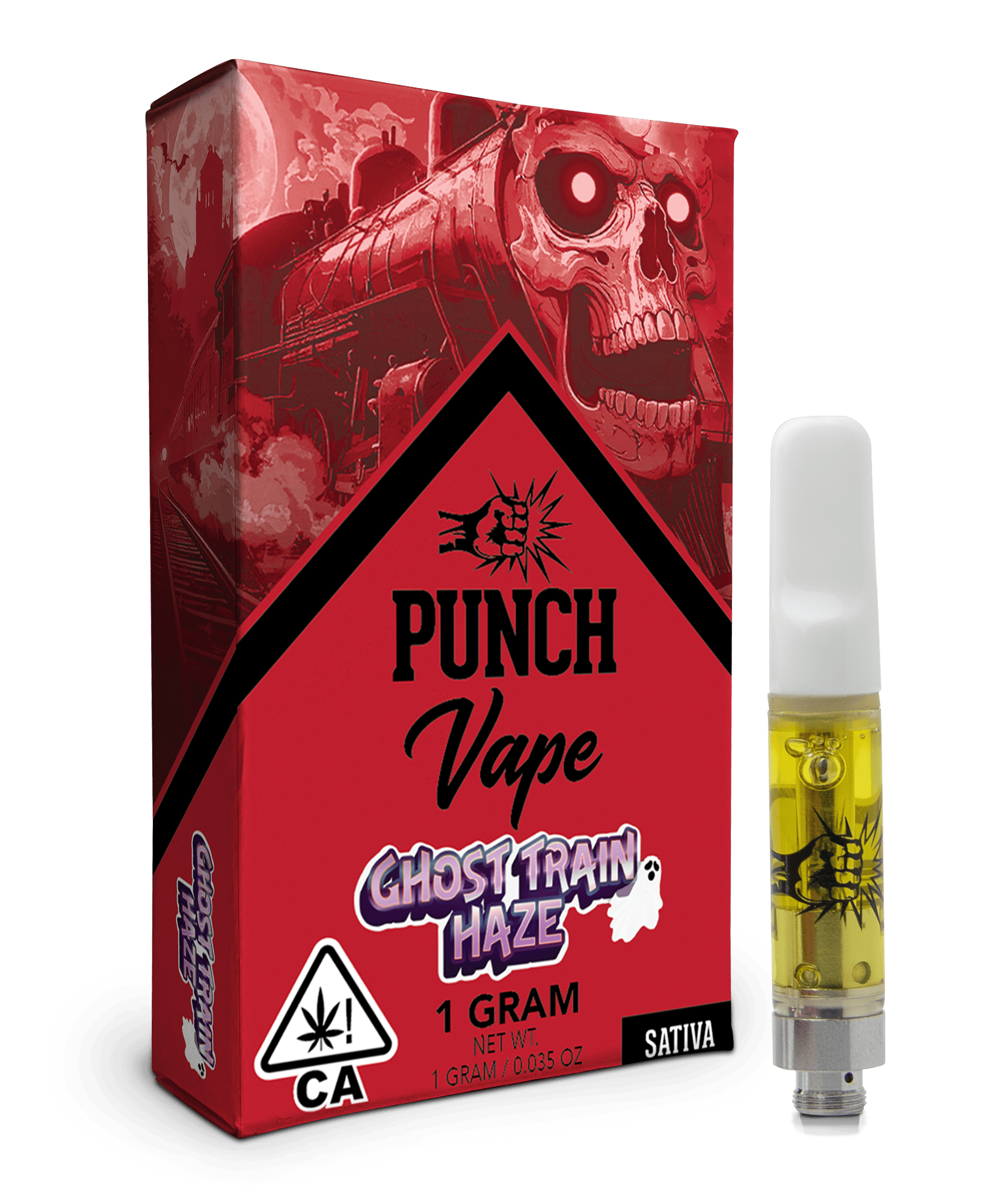 Punch — GHOST TRAIN HAZE 1G CARTIDGE