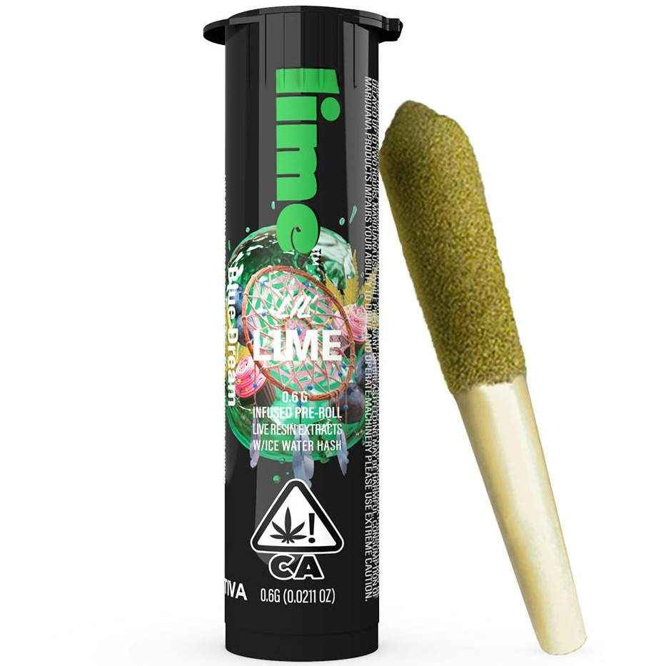 Lime — BLUE DREAM .6G INFUSED PREROLL