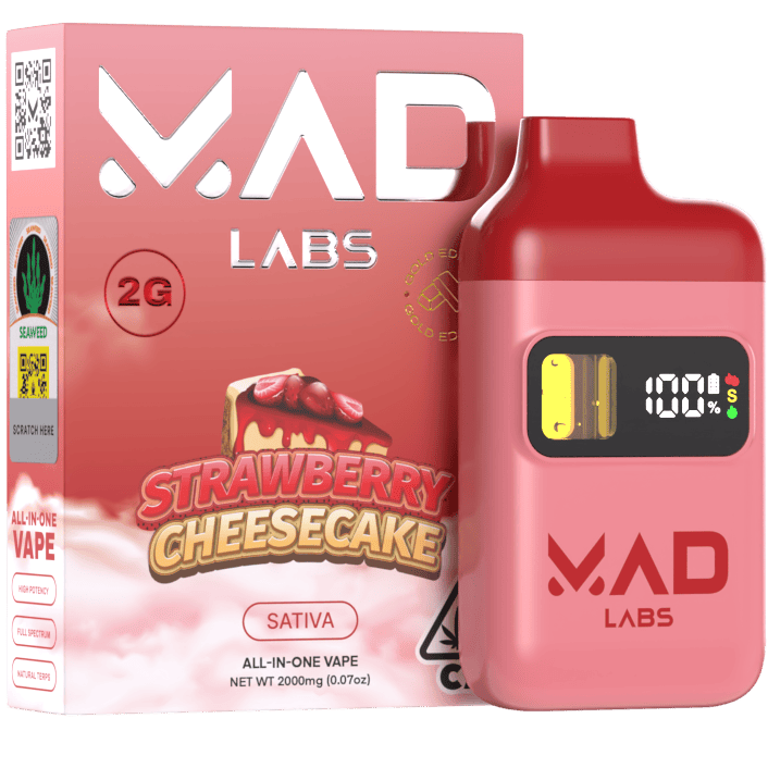 Mad Labs — STRAWBERRY CHEESECAKE 2G AIO