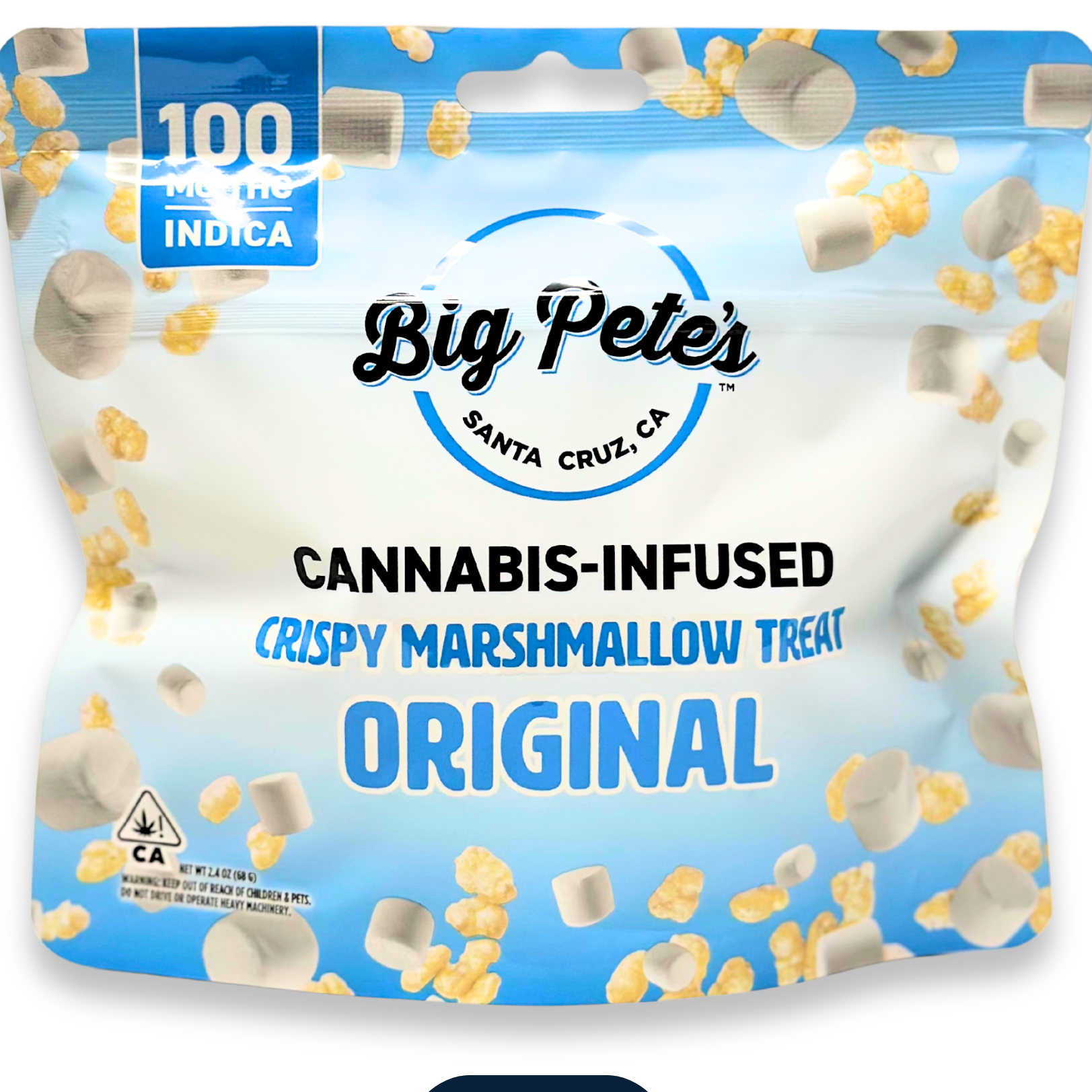 Big Pete's — ORIGINAL 100MG CRISPY MARSHMELLOW TREAT