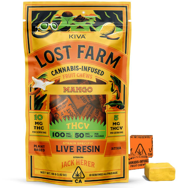 Lost Farm — Mango X Jack Herer Fruit Chews