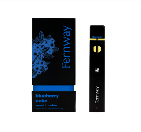 Fernway | Blueberry Cake | Disposable | 2g