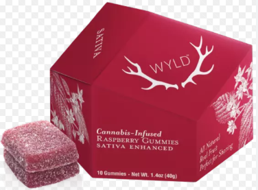 Wyld | Raspberry Gummies | 100mg