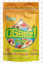 OGeez | The Fruits - Sunny Sativa | Gummies | 100mg