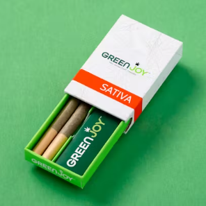 GreenJoy | OG Lime Killer | 2pk Pre-Rolls | 1g