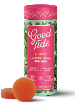 GOOD TIDE | GUAVA BALANCED | ROSIN GUMMIES | 100MG