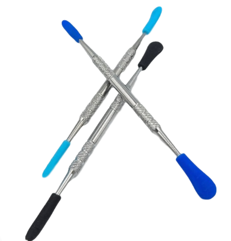 Metal Dabbing Tool with Silicone cap