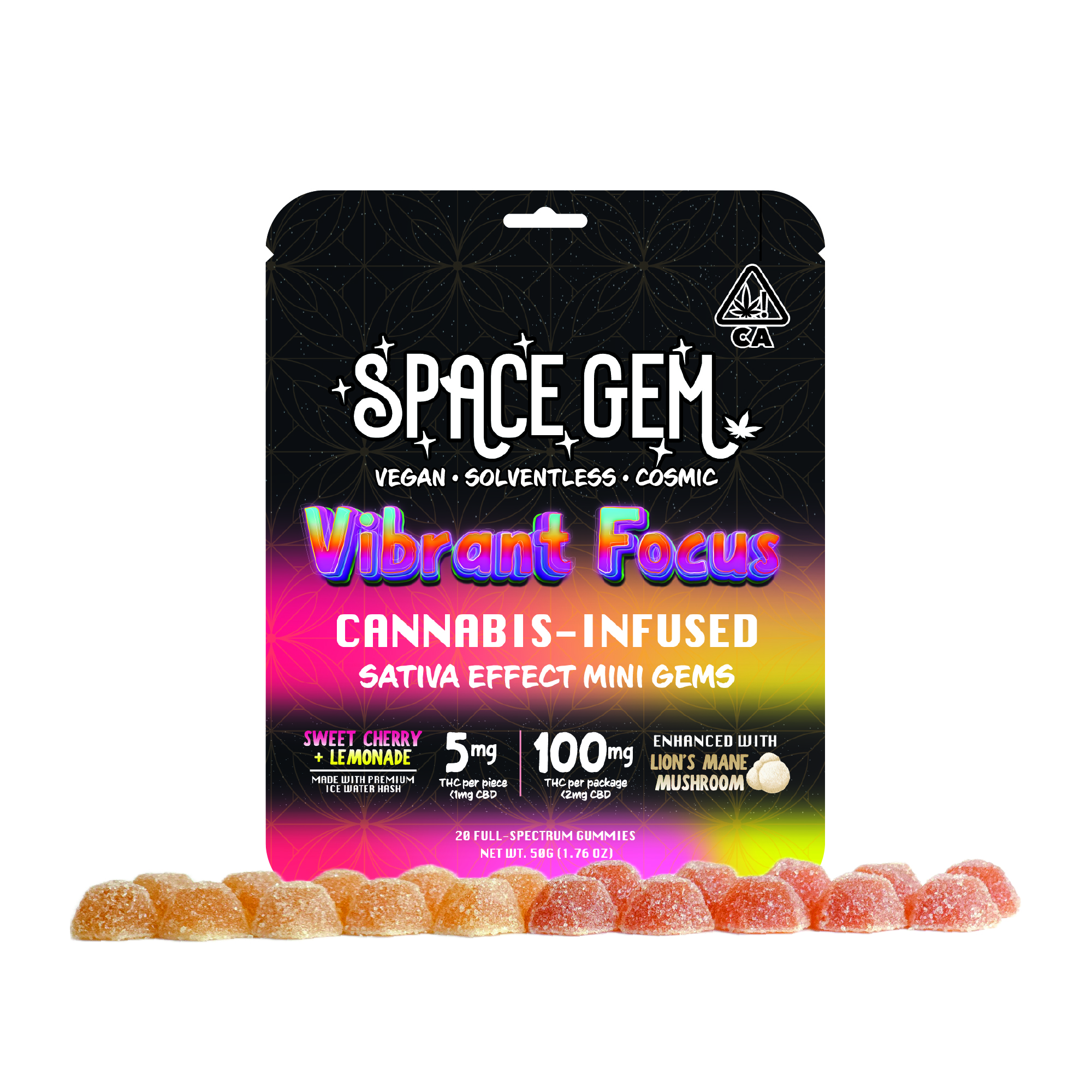 Space Gem — VIBRANT FOCUS SATIVA MINI GEMS BY SPACE GEM