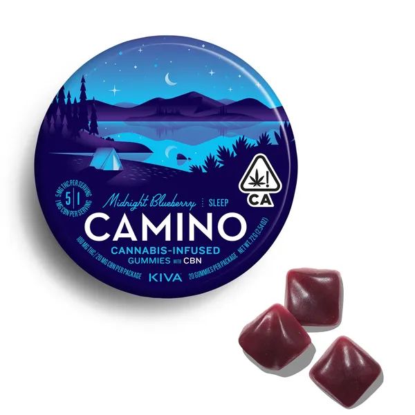 Kiva — Midnight Blueberry Camino By Kiva Confections