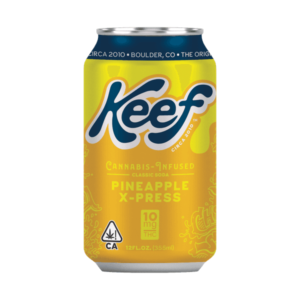 Keef Boost: Pineapple X-press Soda By Keef