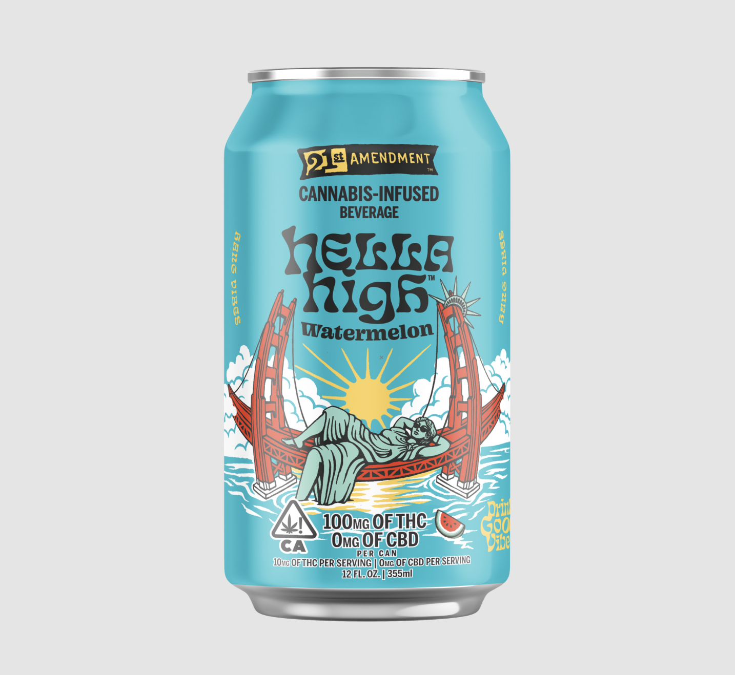 21st Amendment — Watermelon Cannabis Beverage By 21ST Amendment