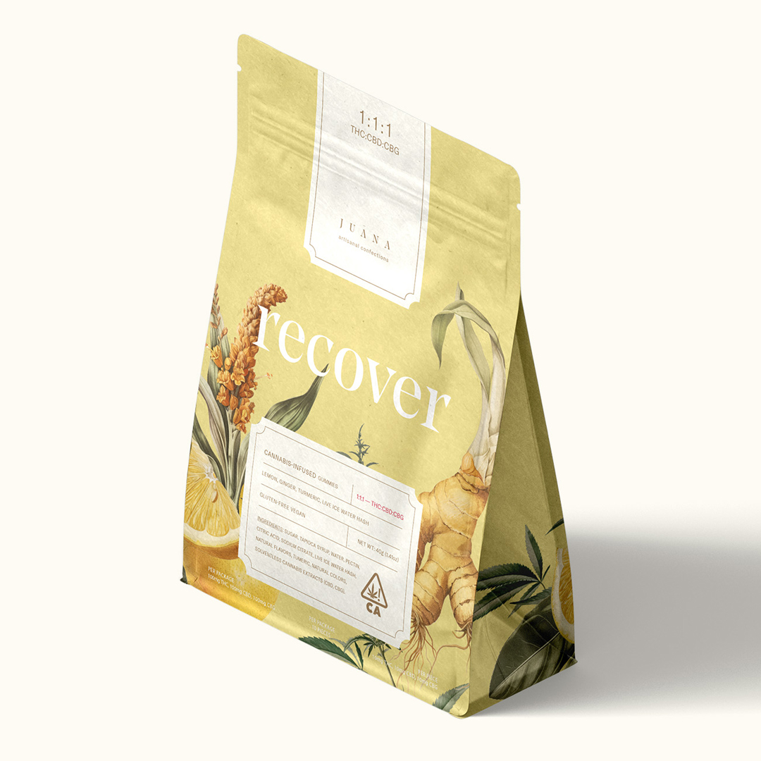 Juana Popcorn — Lemon Ginger Recover - : Ice Water By Juana