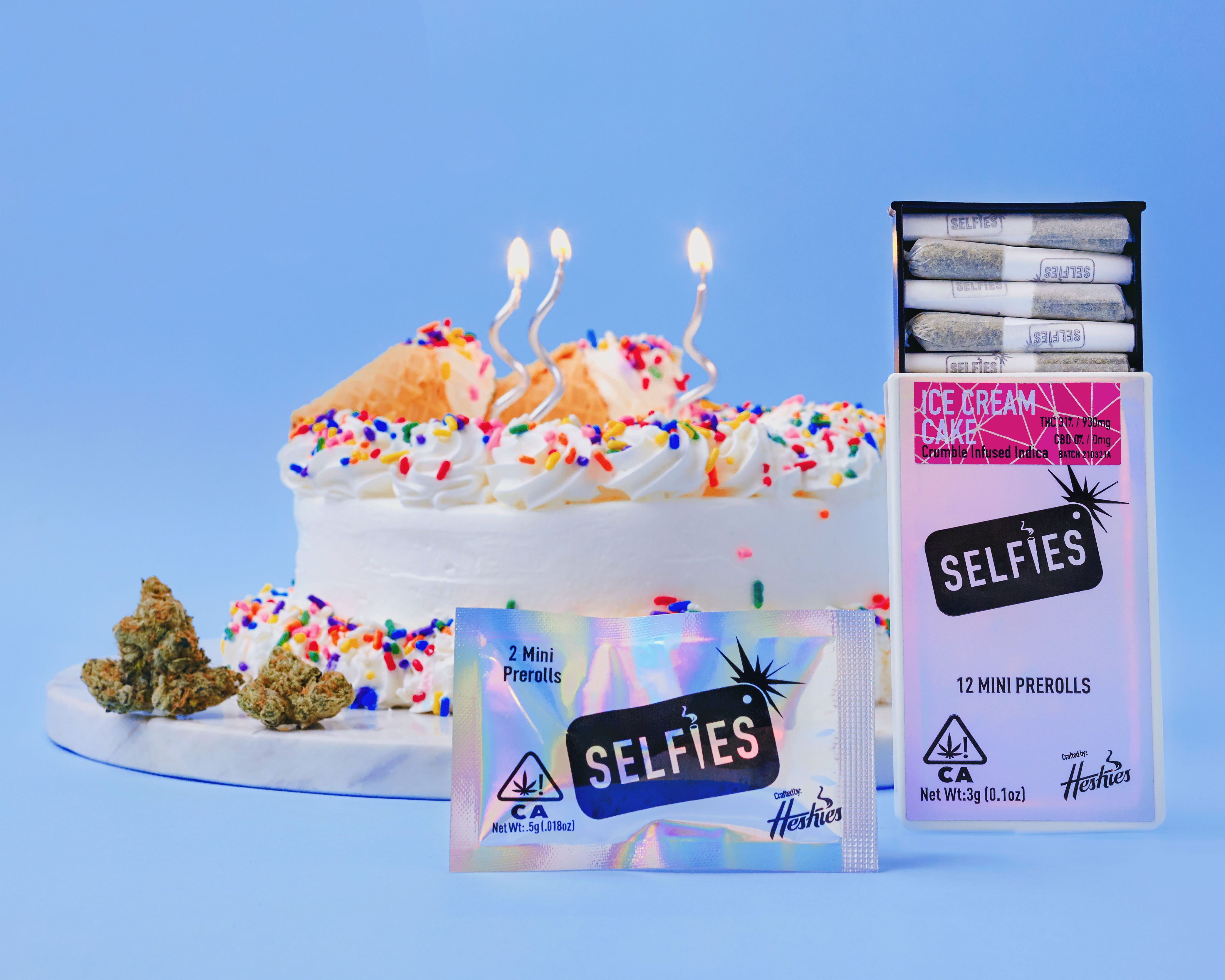 SELFiES: Ice Cream Cake