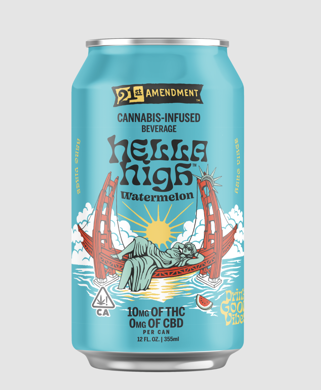 21st Amendment — Watermelon Cannabis Beverage By 21ST Amendment
