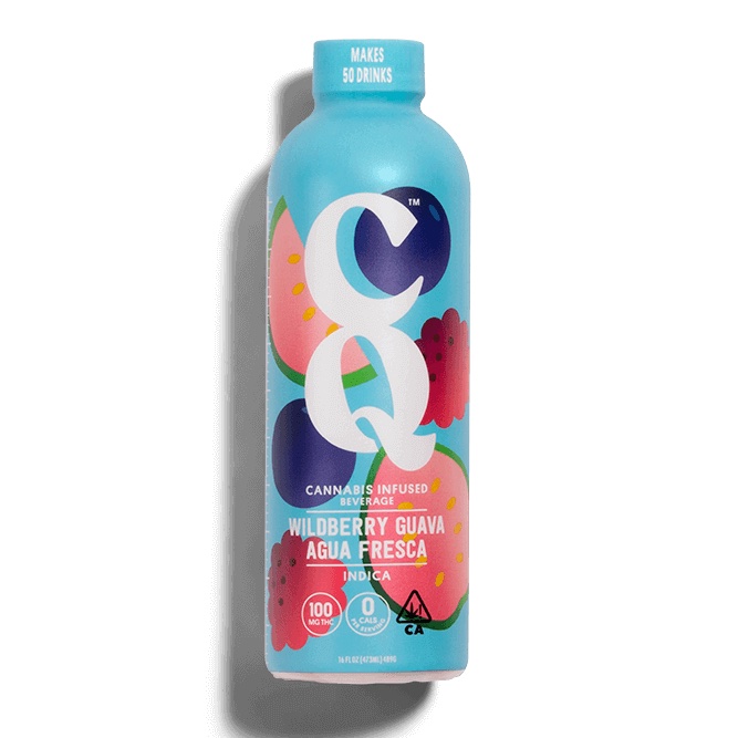 CQ Drinks — Wildberry Guava Agua Fresca By Cannabis Quencher