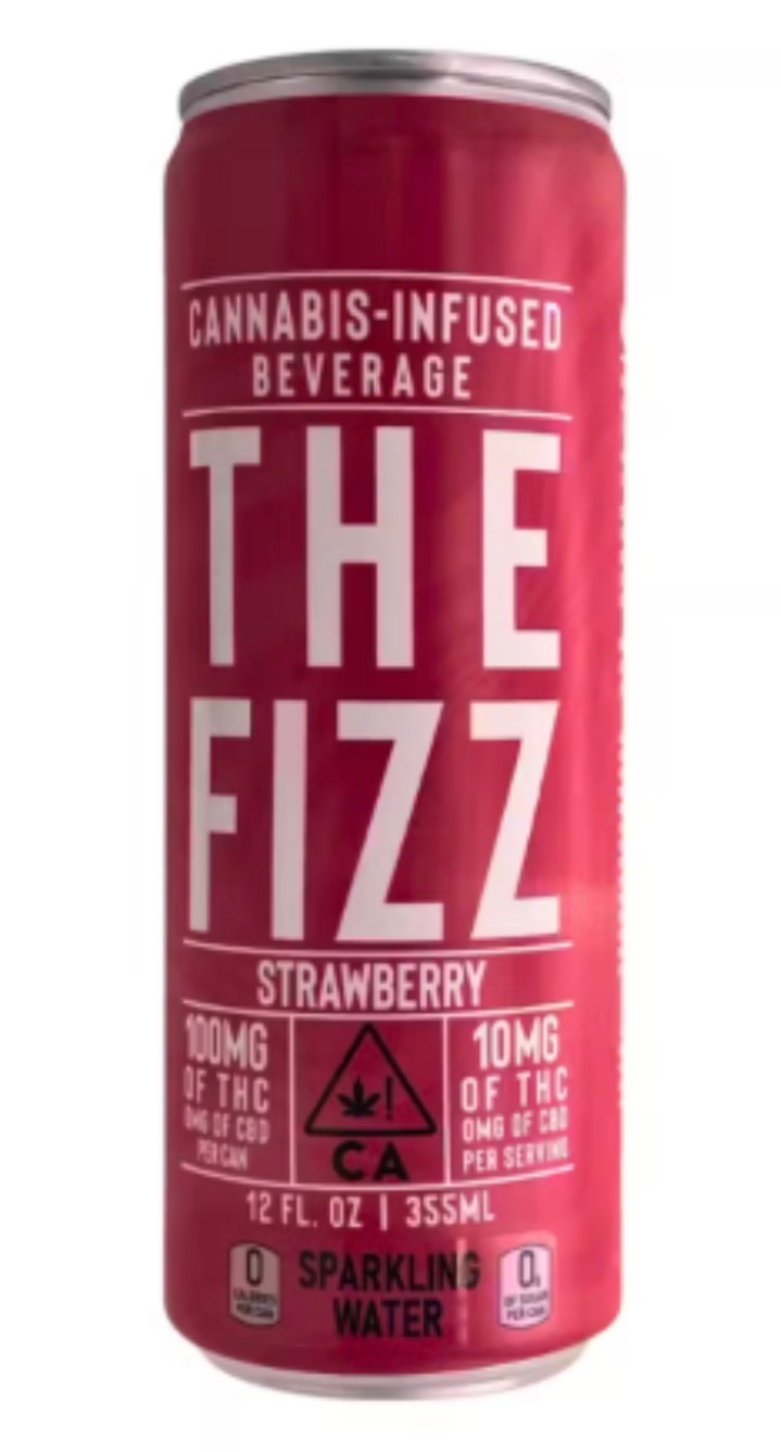 The Fizz: Strawberry Sparkling Water By The Fizz