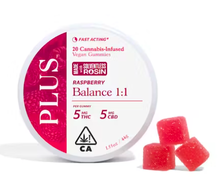 Plus Gum: Raspberry By Plus