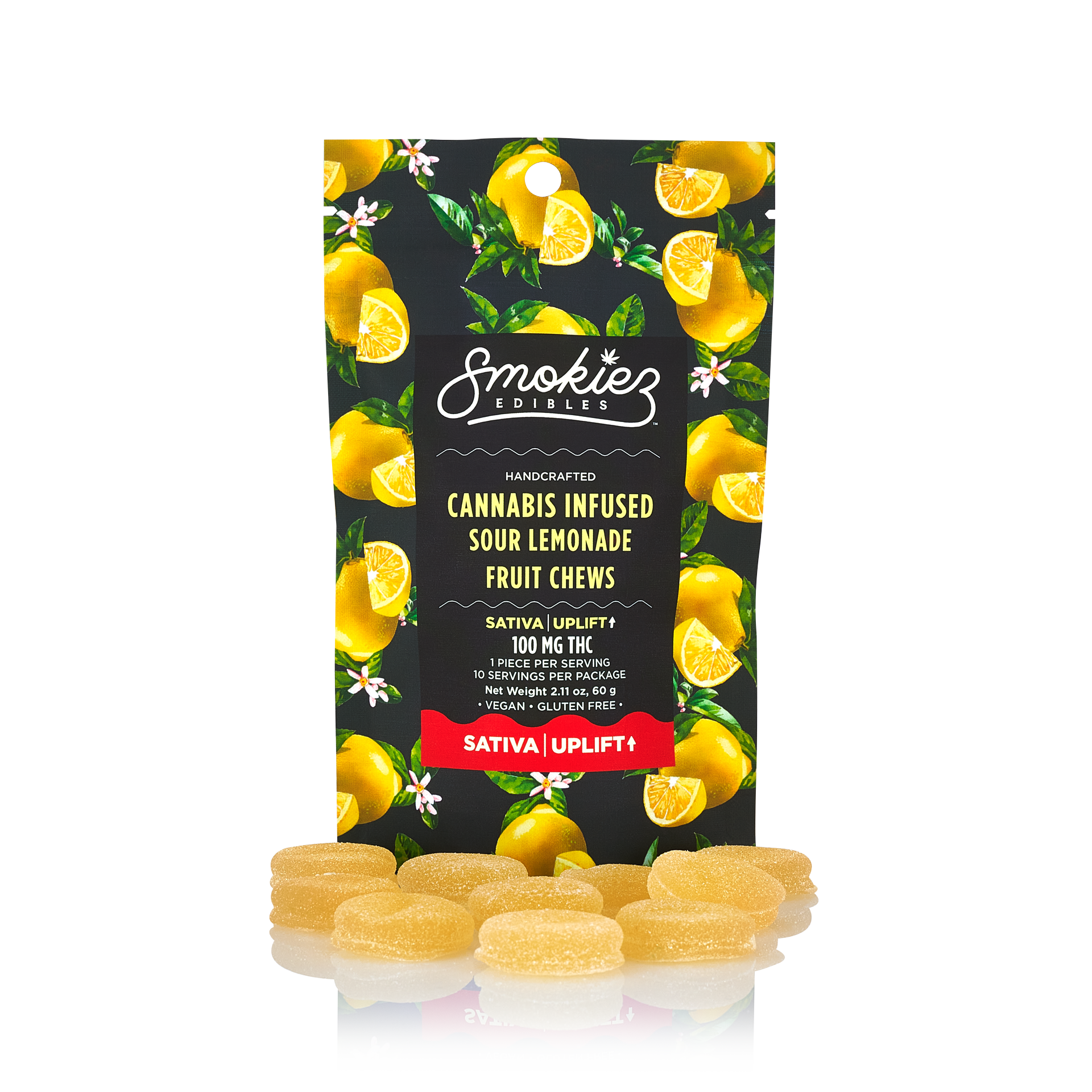 Smokiez Edibles — SOUR LEMONADE SATIVA GUMMIES BY SMOKIEZ