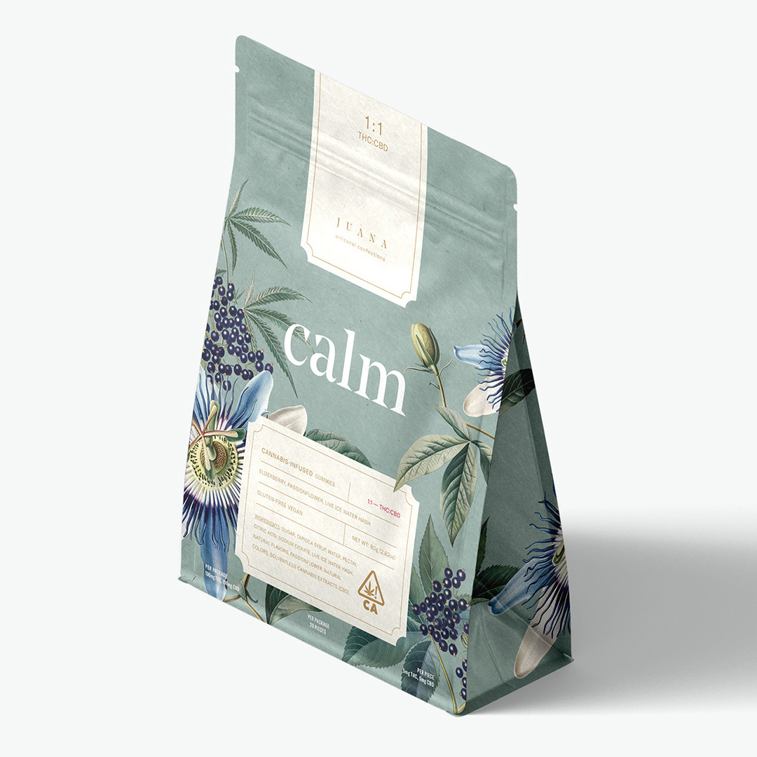 Juana Popcorn: Elderberry Passionflower - Calm Ice Water By Juana