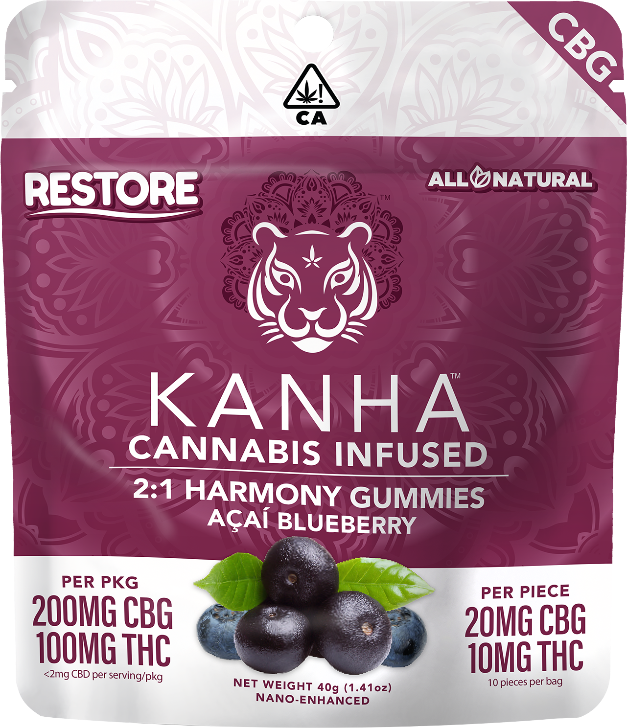 KANHA: Acai Blueberry By Kanha