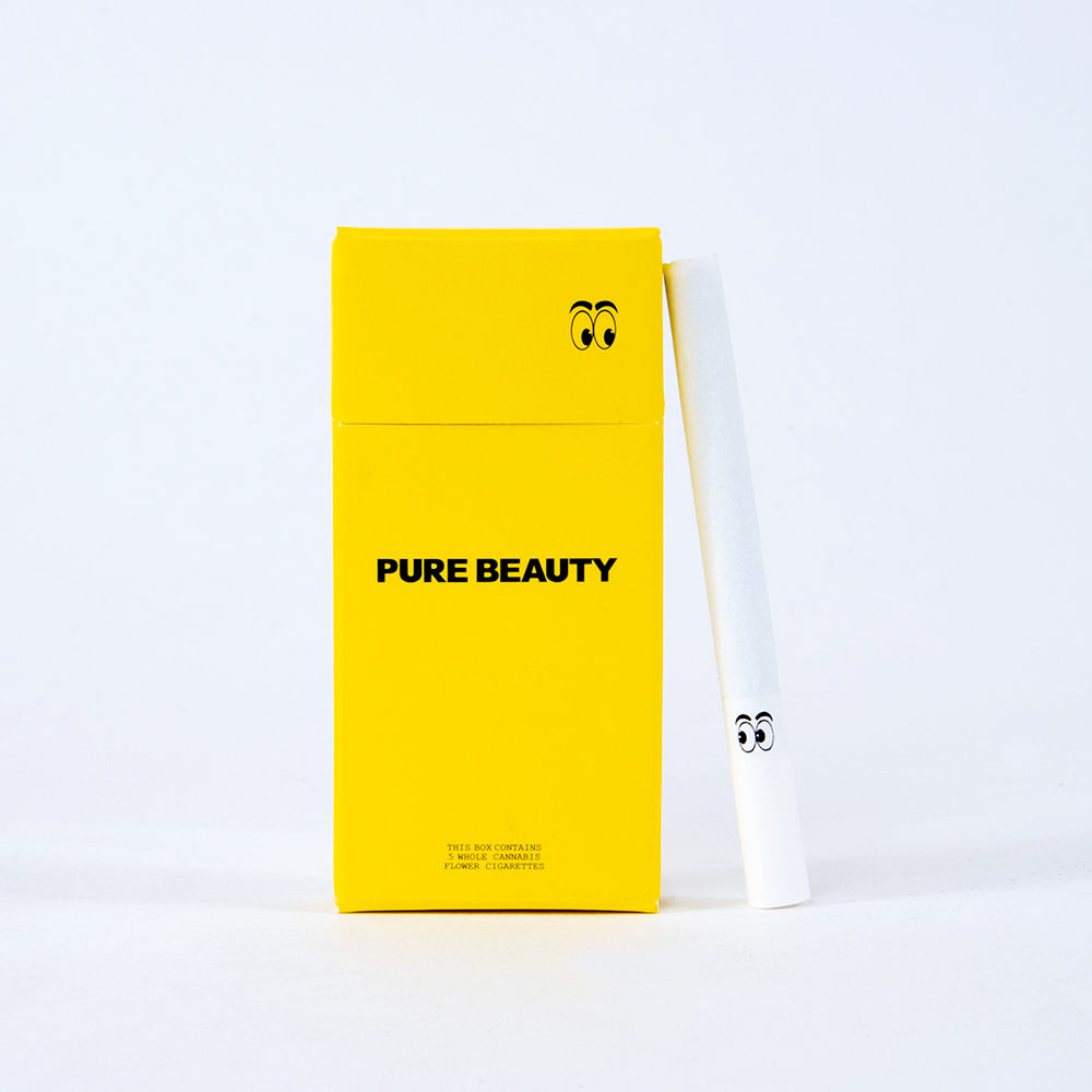 Pure Beauty: Yellow Box Cigarettes By Pure Beauty