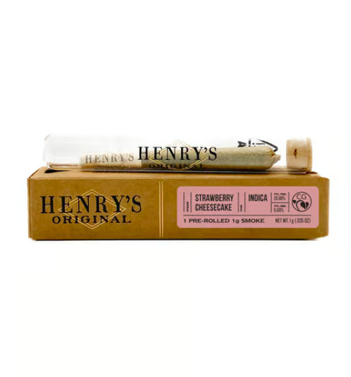 Henry's Original: Strawberry Cheesecake