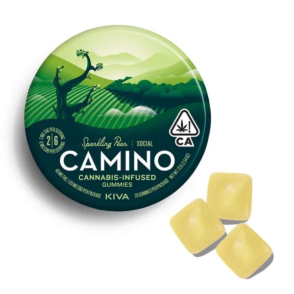 Kiva — Sparkling Pear Camino By Kiva Confections