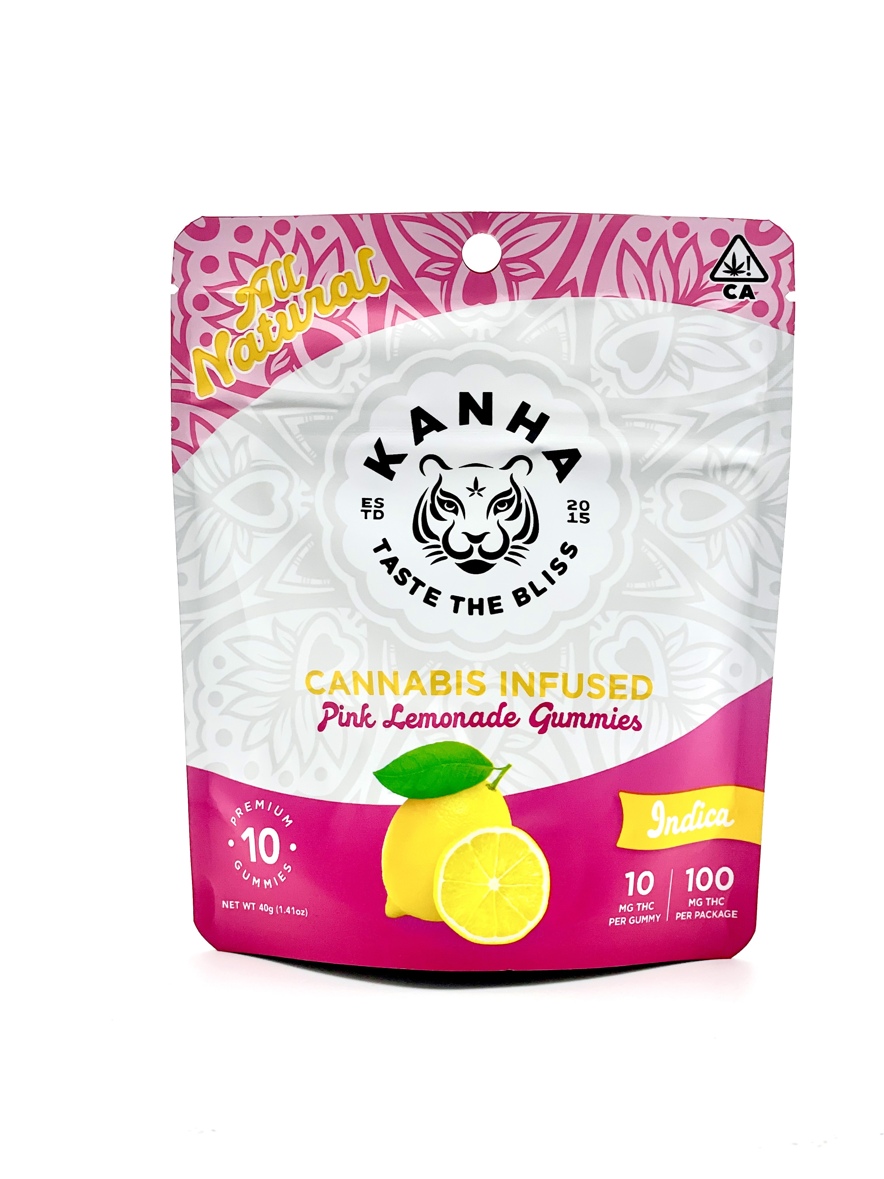 KANHA — INDICA PINK LEMONADE GUMMIES BY KANHA