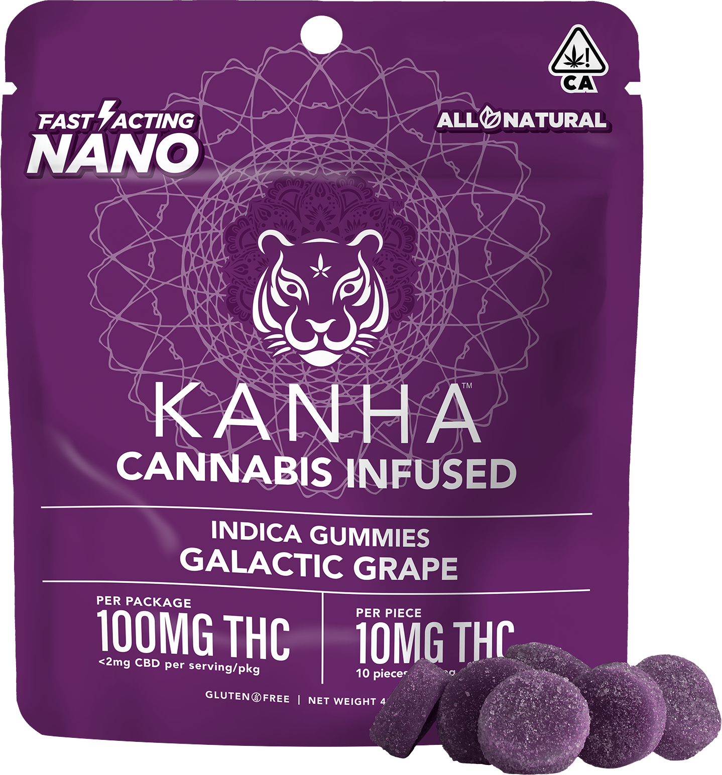 KANHA: Nano Galactic Grape By Kanha