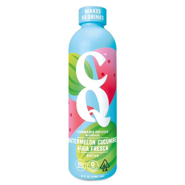CQ Drinks — SATIVA WATERMELON AGUA FRESCA BY CANNABIS QUENCHER