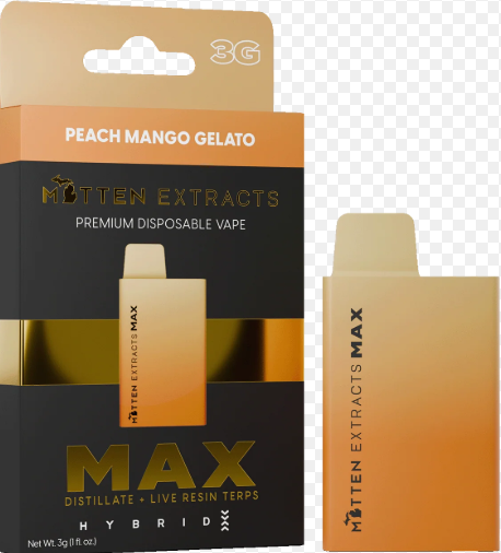 PEACH MANGO GELATO | DISPOSABLE VAPE 3G (SPECIAL)