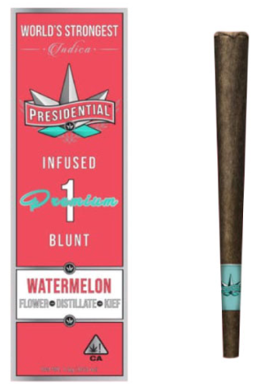 PRESIDENTIAL - WATERMELON | MOON ROCK INFUSED BLUNT 1.5G