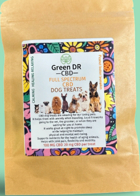 PEANUT BUTTER PUMPKIN | FULL SPECTRUM CBD DOG TREATS 20MG - 5PK