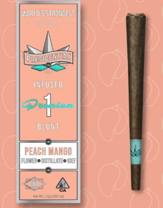 PEACH MANGO | MOON ROCK INFUSED BLUNT 1.5G