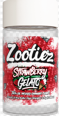 ZOOTIES - STRAWBERRY GELATO | THCA INFUSED PREROLL MULTIPACK 2.5G