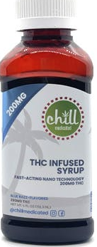 BLUE RAZZ | THC INFUSED SYRUP 200MG