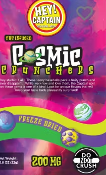 SOUR COSMIC CRUNCHERS 200MG