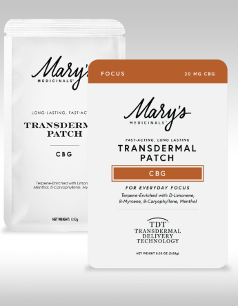 FOCUS | TRANSDERMAL PATCH 20MG CBG