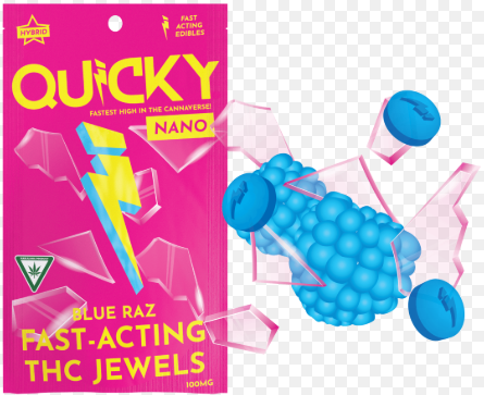 BLUE RAZ | 100MG HARD JEWELS
