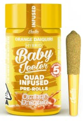 ORANGE DAIQUIRI | ROSIN ENHANCED BABY JEETERS 5PK