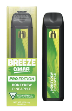 HONEYDEW PINEAPPLE | BREEZE PRO 1G VAPE CART