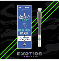 BLUE RASPBERRY | MOON ROCK INFUSED PREROLL 1G